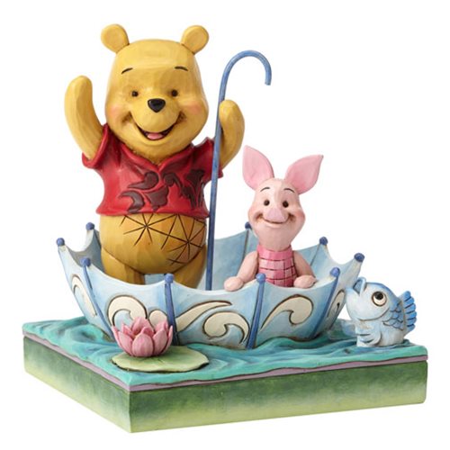 Disney Traditions Winnie the Pooh and Piglet Sharing Statue